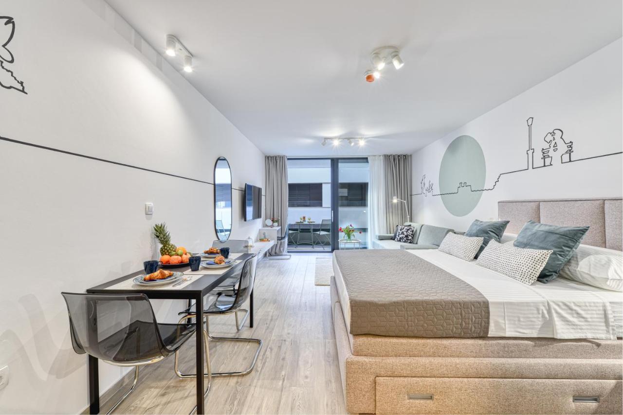 Hica Apartments La Linea Studio Apt With Balcony Dubrovnik Luaran gambar