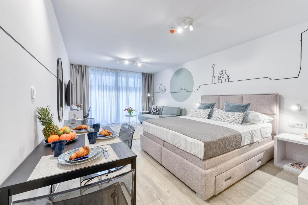 Hica Apartments La Linea Studio Apt With Balcony Dubrovnik Luaran gambar