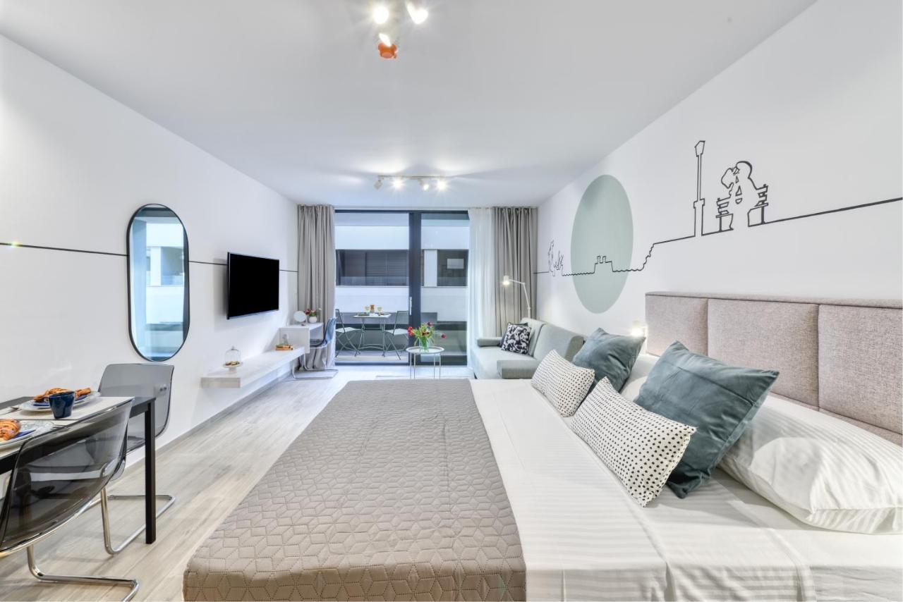 Hica Apartments La Linea Studio Apt With Balcony Dubrovnik Luaran gambar